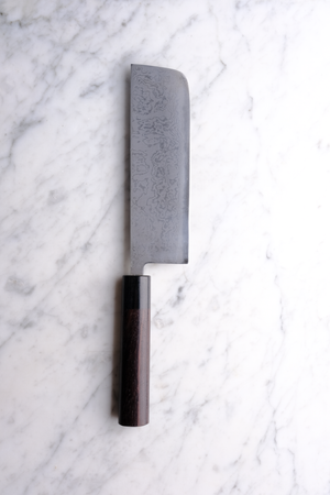 Kajiwara Aogami#2 Damascus - 165 mm Nakiri