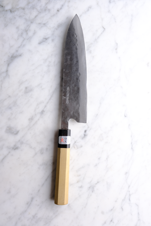 Fujiwara Maboroshi Shirogami #1 WA - 210 mm Gyuto