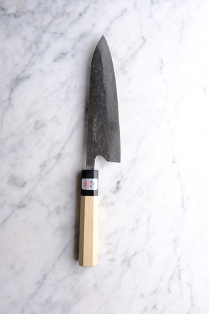 Fujiwara Maboroshi Shirogami #1 WA - 180 mm Gyuto
