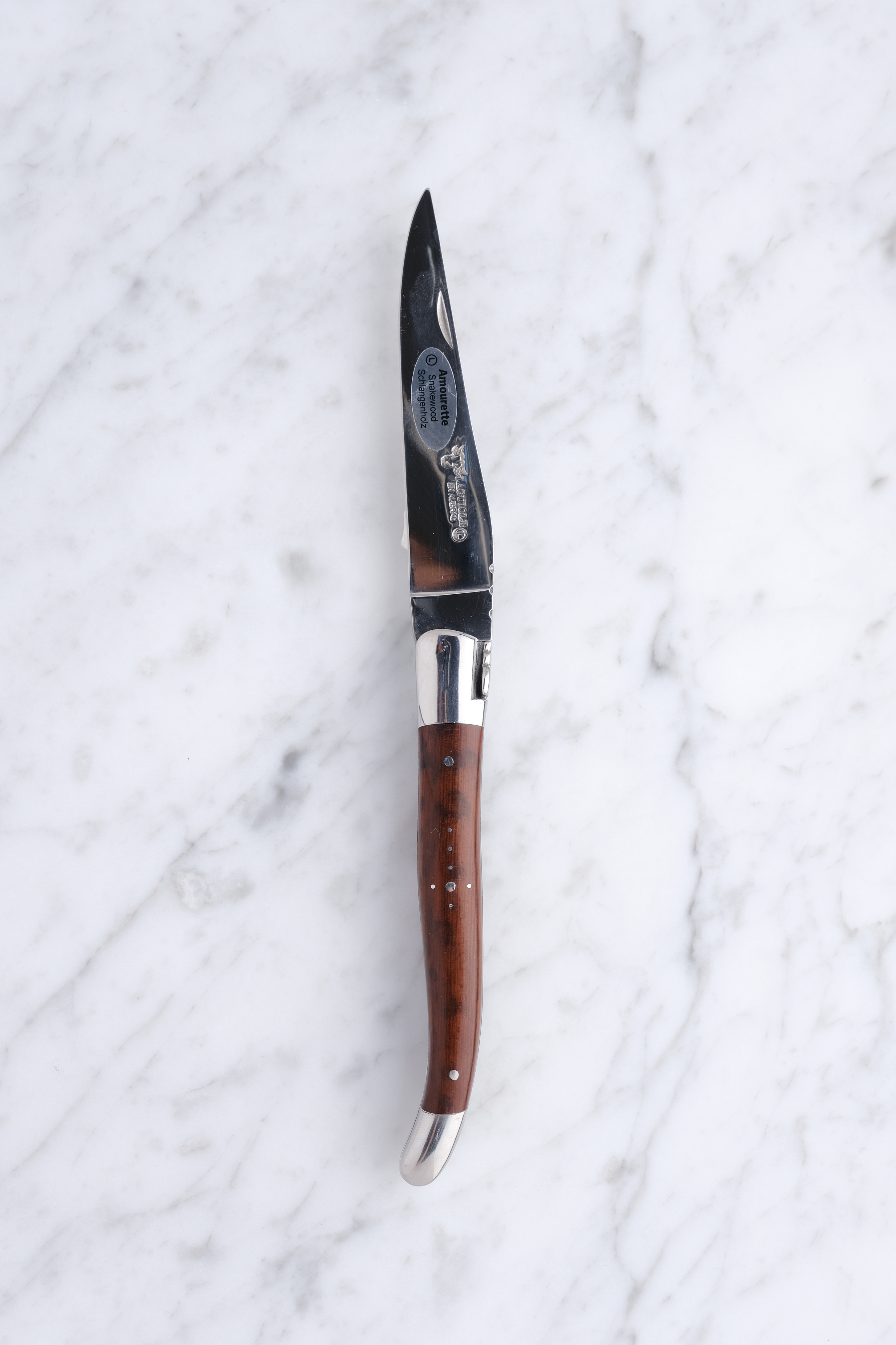 Laguiole Folding knife 12cm - Snakewood