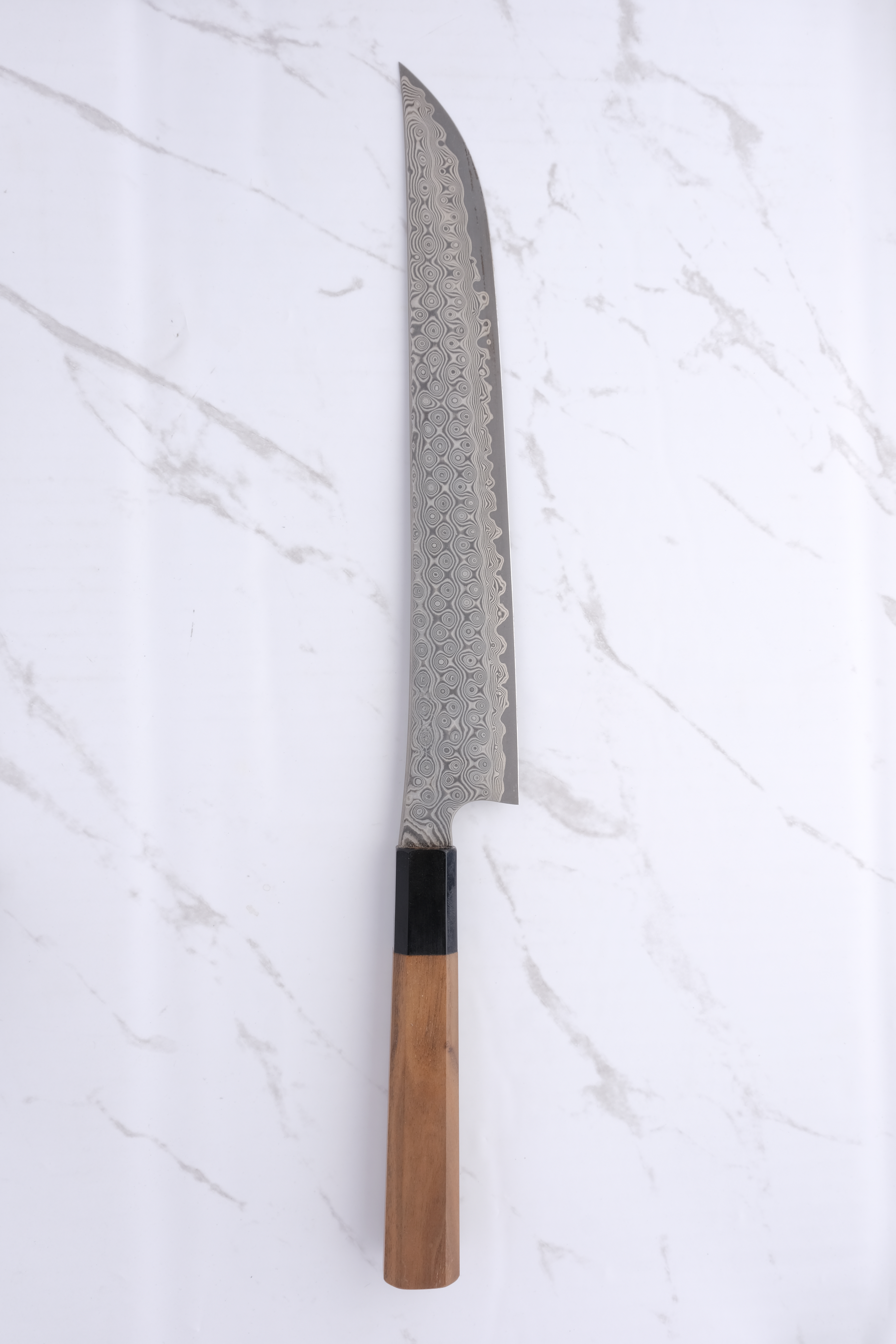Nigara Kurozome SG2 -Walnut - 270mm Sakimaru Sujihiki