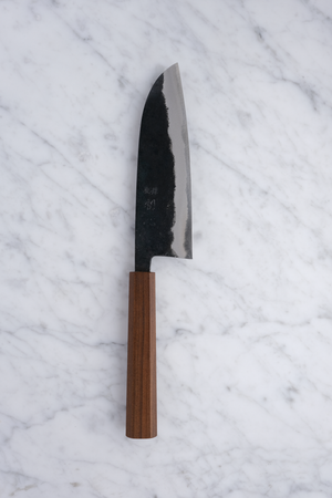 Hatsukokoro Sumi Blue 2 165mm Santoku