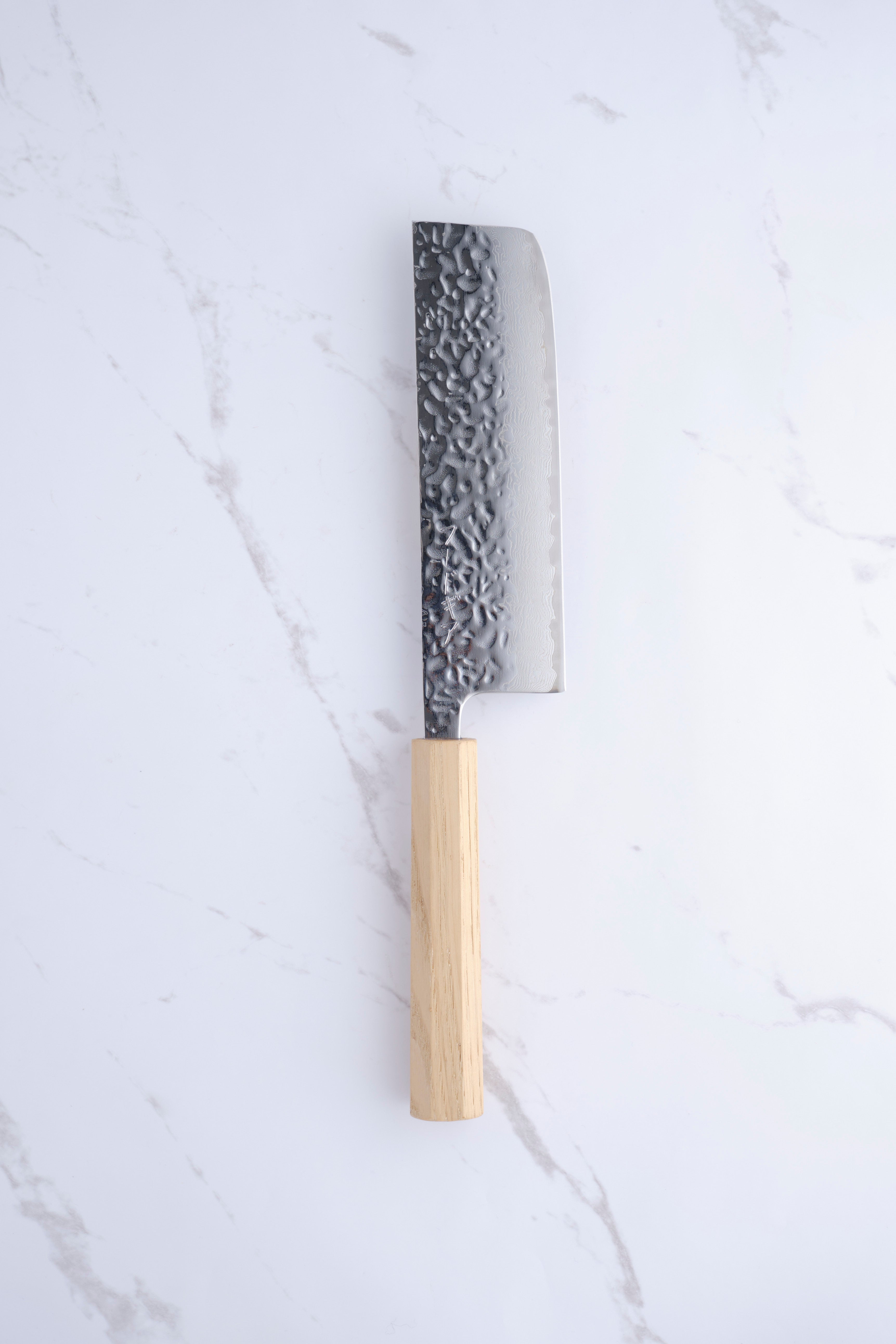 Foodgear Hamono AUS-10 Chestnut - 180 mm Nakiri