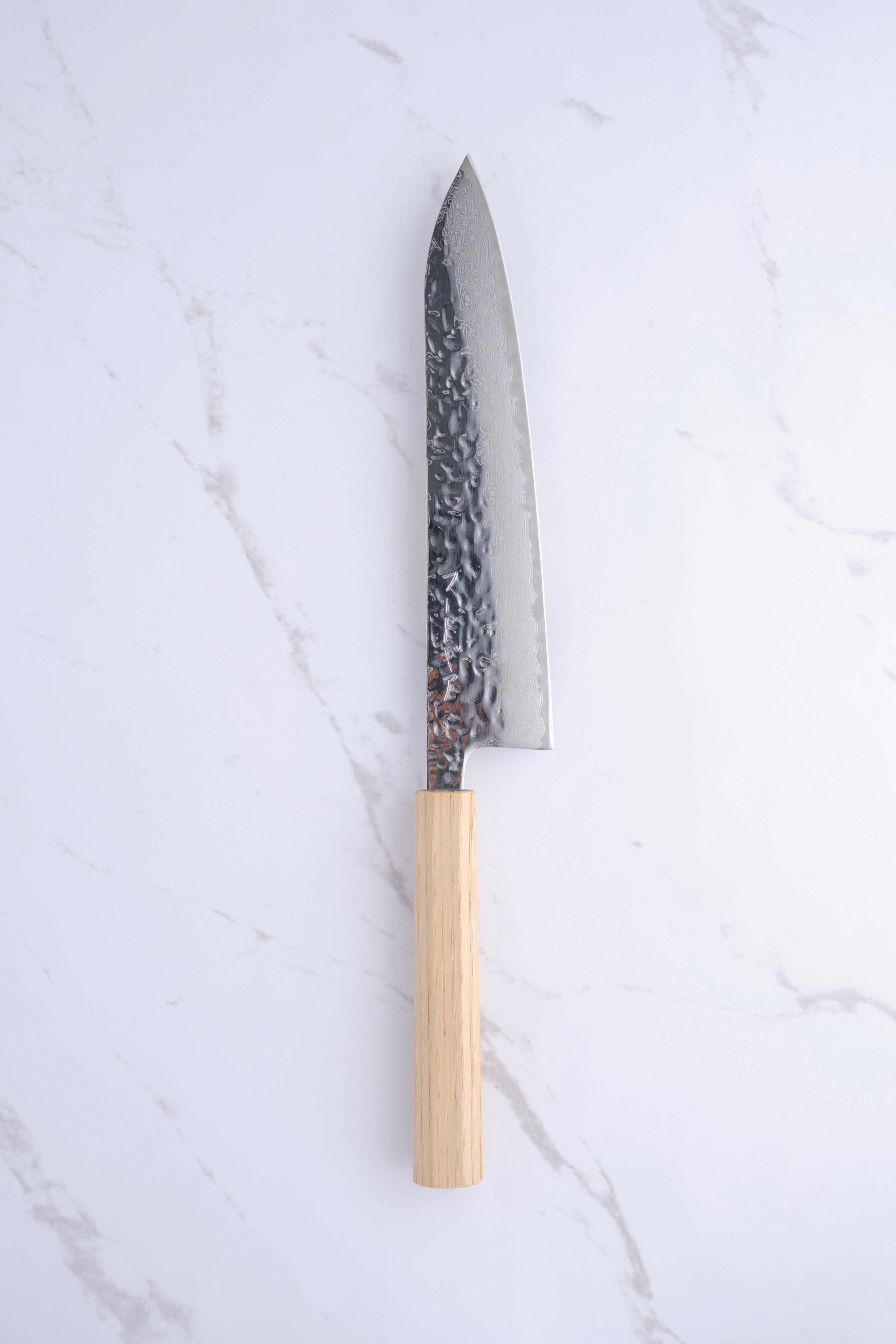 Foodgear Hamono AUS-10 Chestnut - 210 mm Gyuto