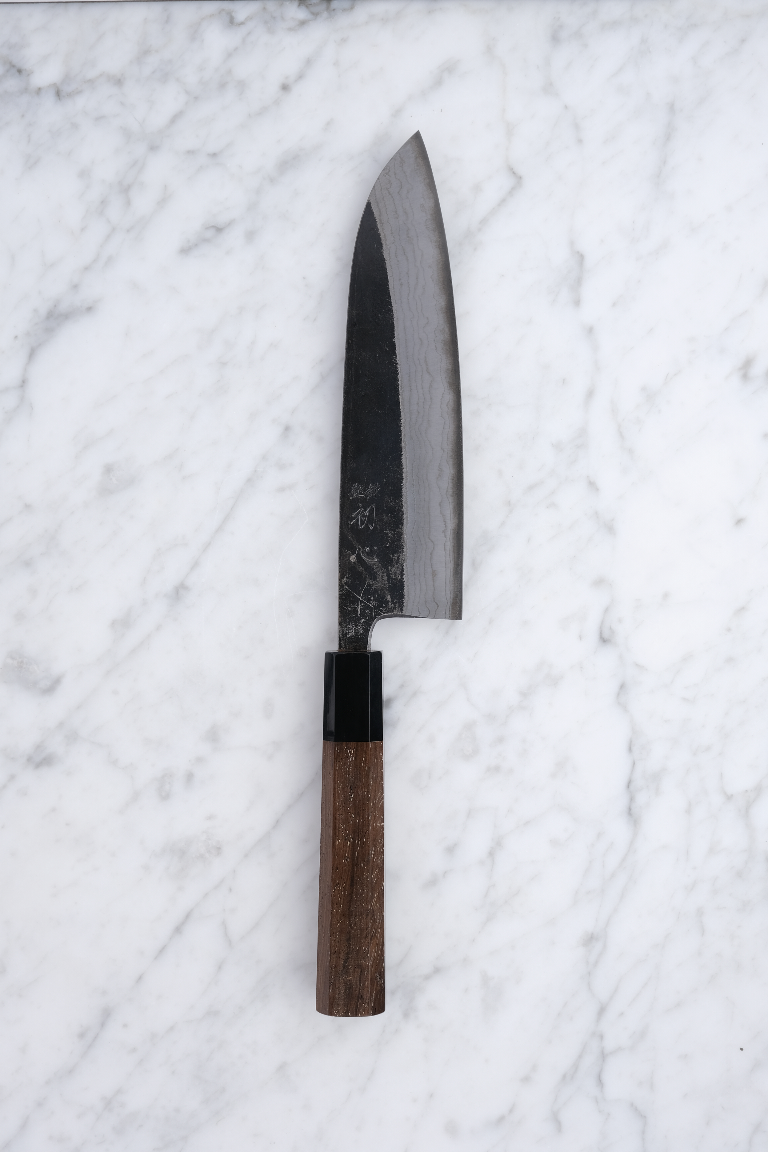 Hatsukokoro Kumokage Aogami 2 - 180mm Santoku