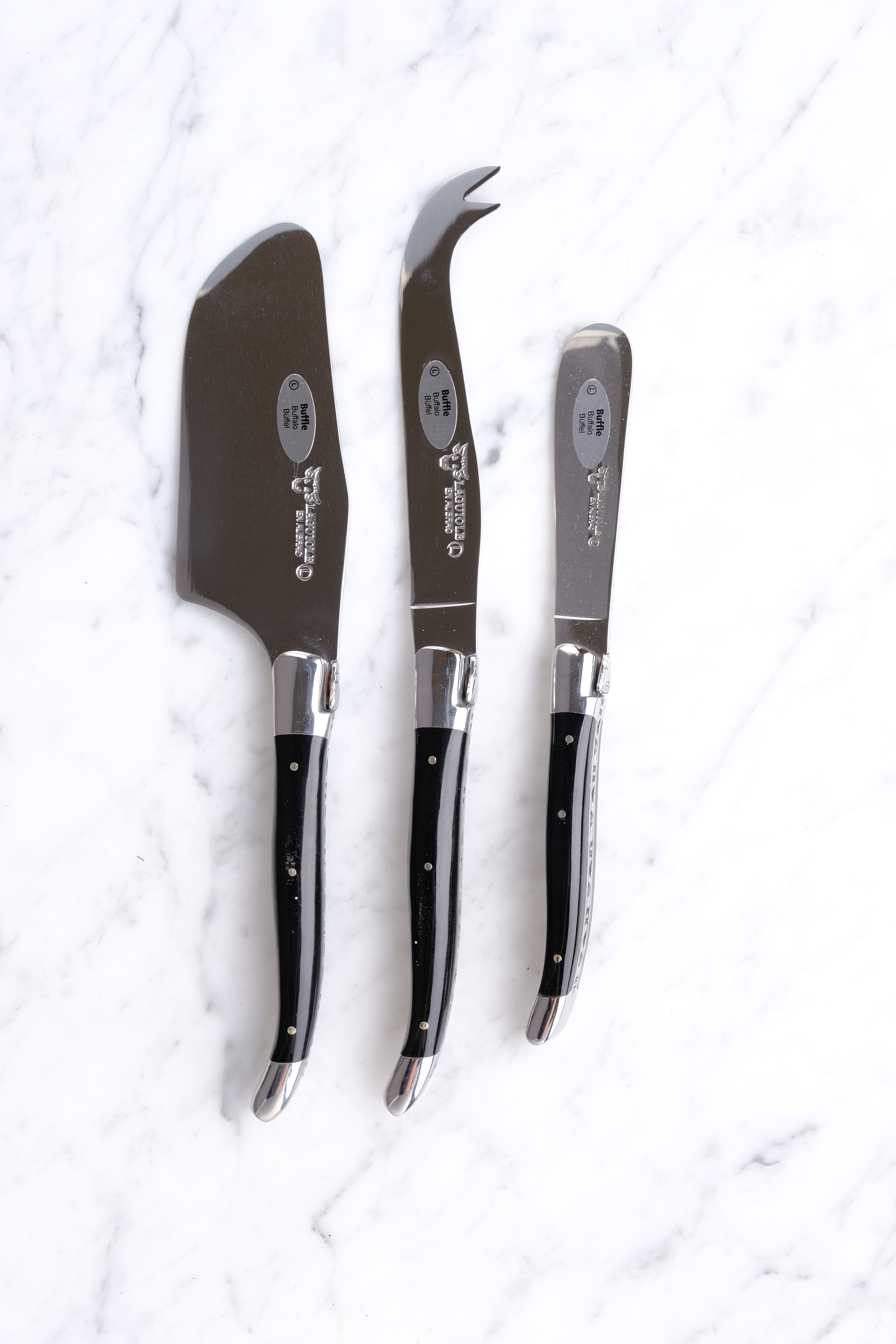 Laguiole Cheese Set – Ebony
