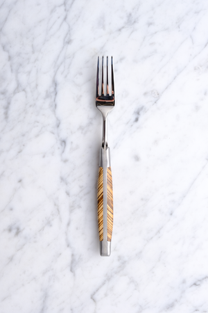 Fork - Zebrano Matt