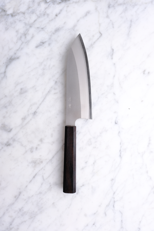 Daruma Hamono Ginsan Ebony - 165 mm Santoku