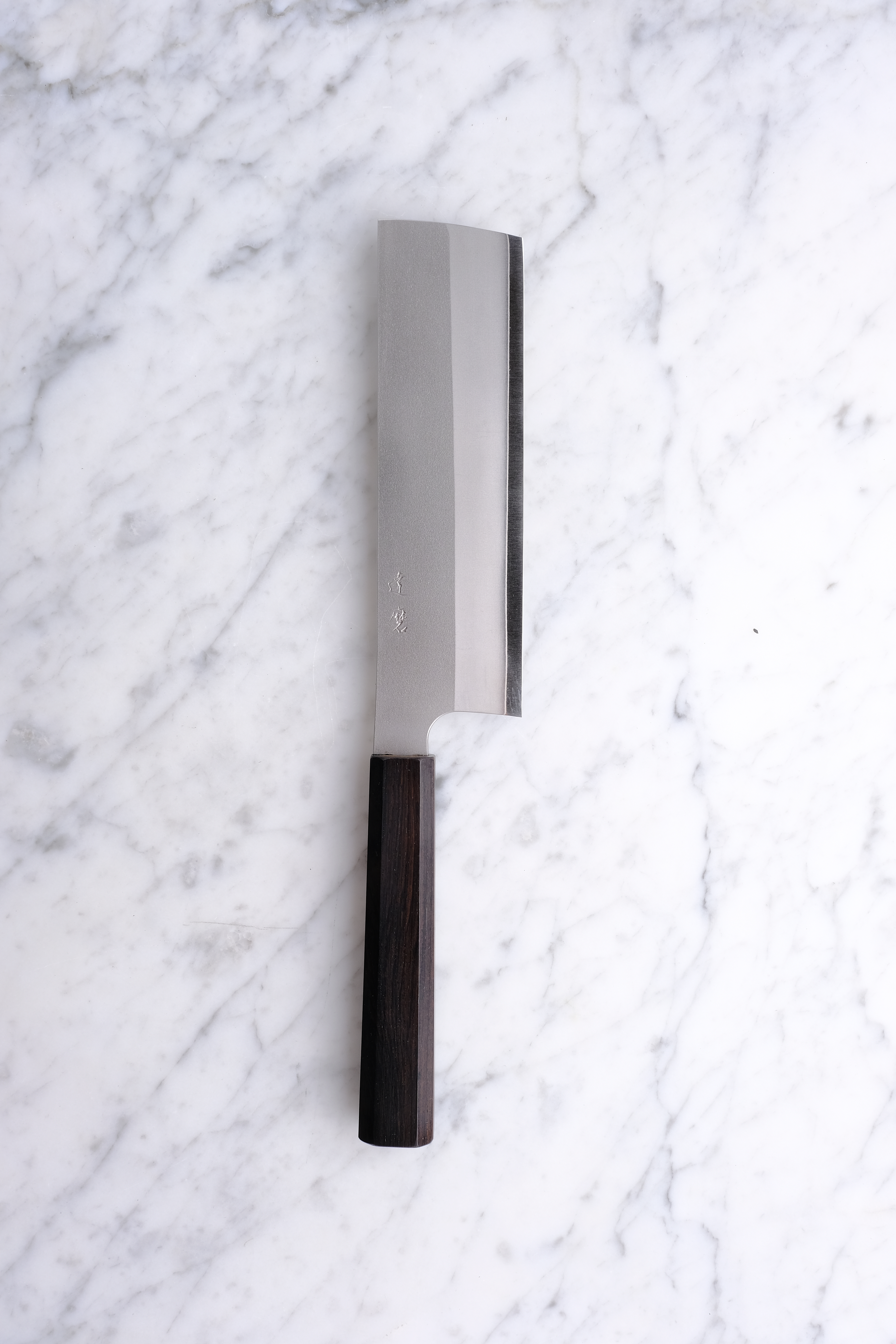 Daruma Hamono Ginsan Ebony - 160 mm Nakiri