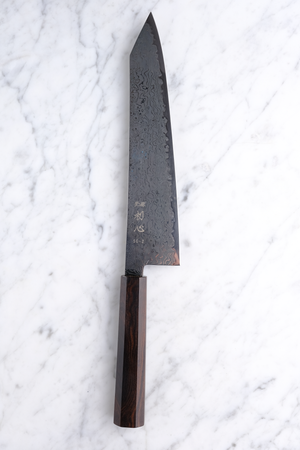 Hatsukokoro Ryuhyo Kurozome SG2 - 240mm K-tip Gyuto