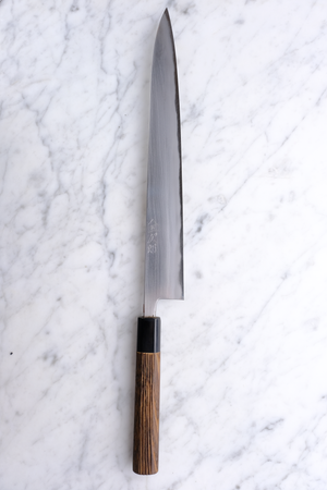 Wakui Kinjiro Migaki Aogami #2 - 265 mm Sujihiki