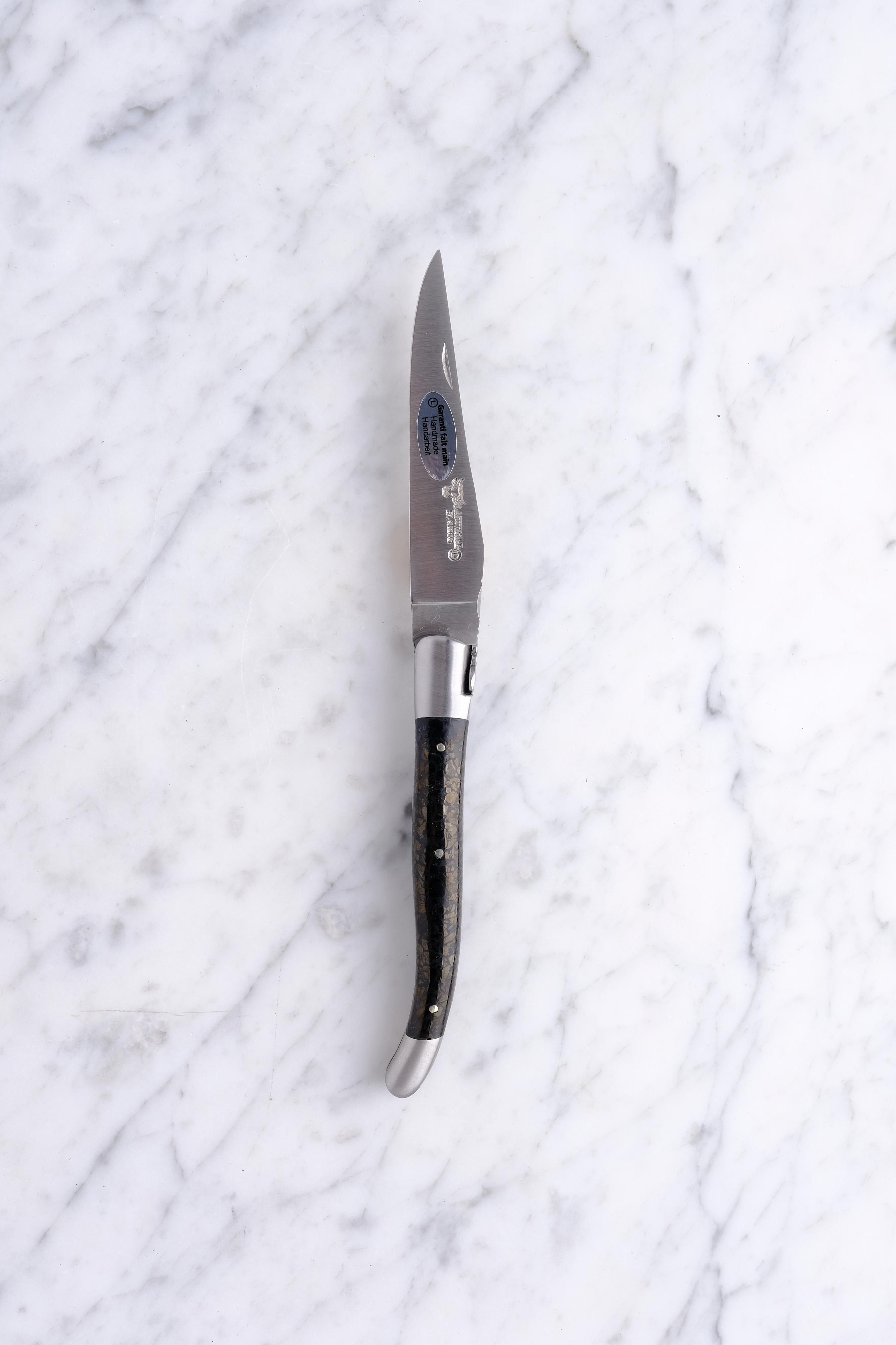Laguiole Folding Knife 12cm - Carbon