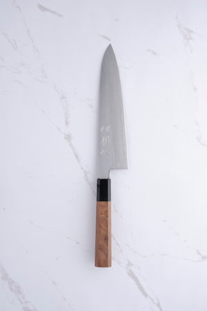 Satoshi Nakagawa 210 mm Chef's Knife Gin-3